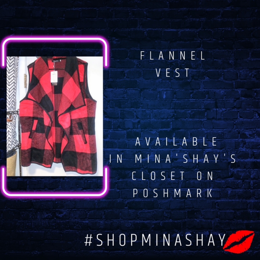 Flannel vest